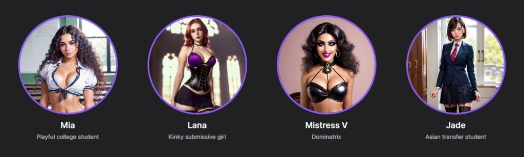 FapAI - Mia - Lana - Mistress V - Jade