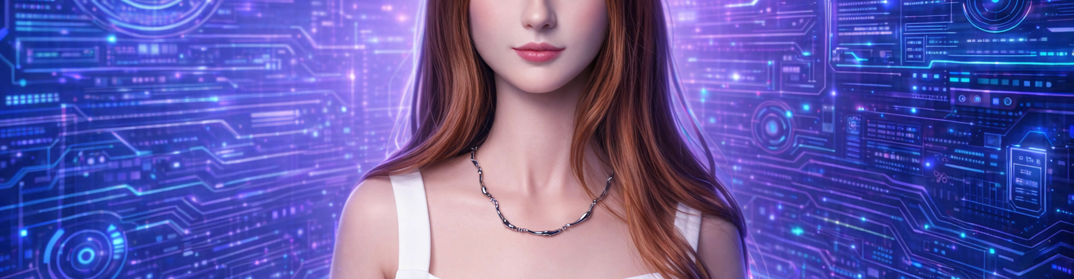 Lovense AI companion doll Emily stylized art image