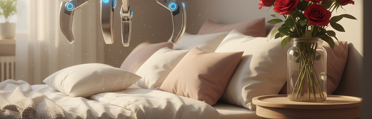 OpenClawd romantic bed scene