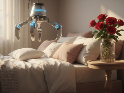 OpenClawd romantic bed scene