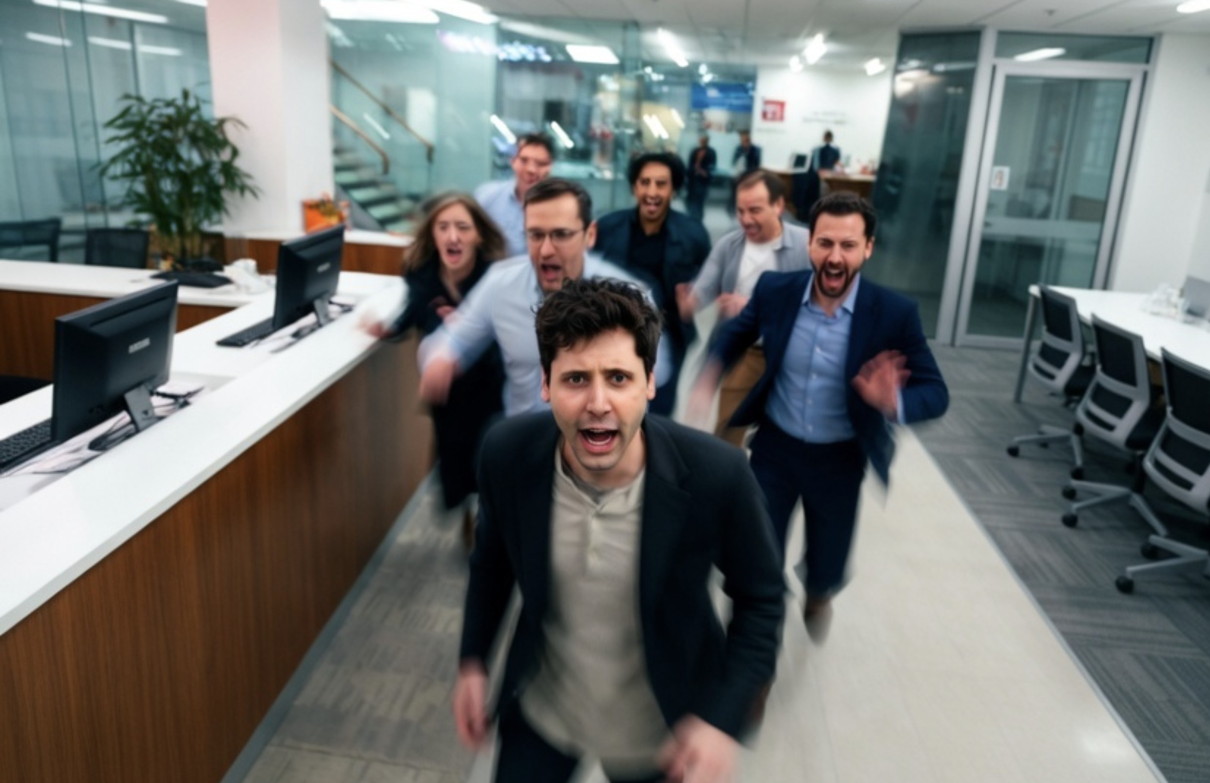 Sam Altman office panic OpenAI ChatGPT porn